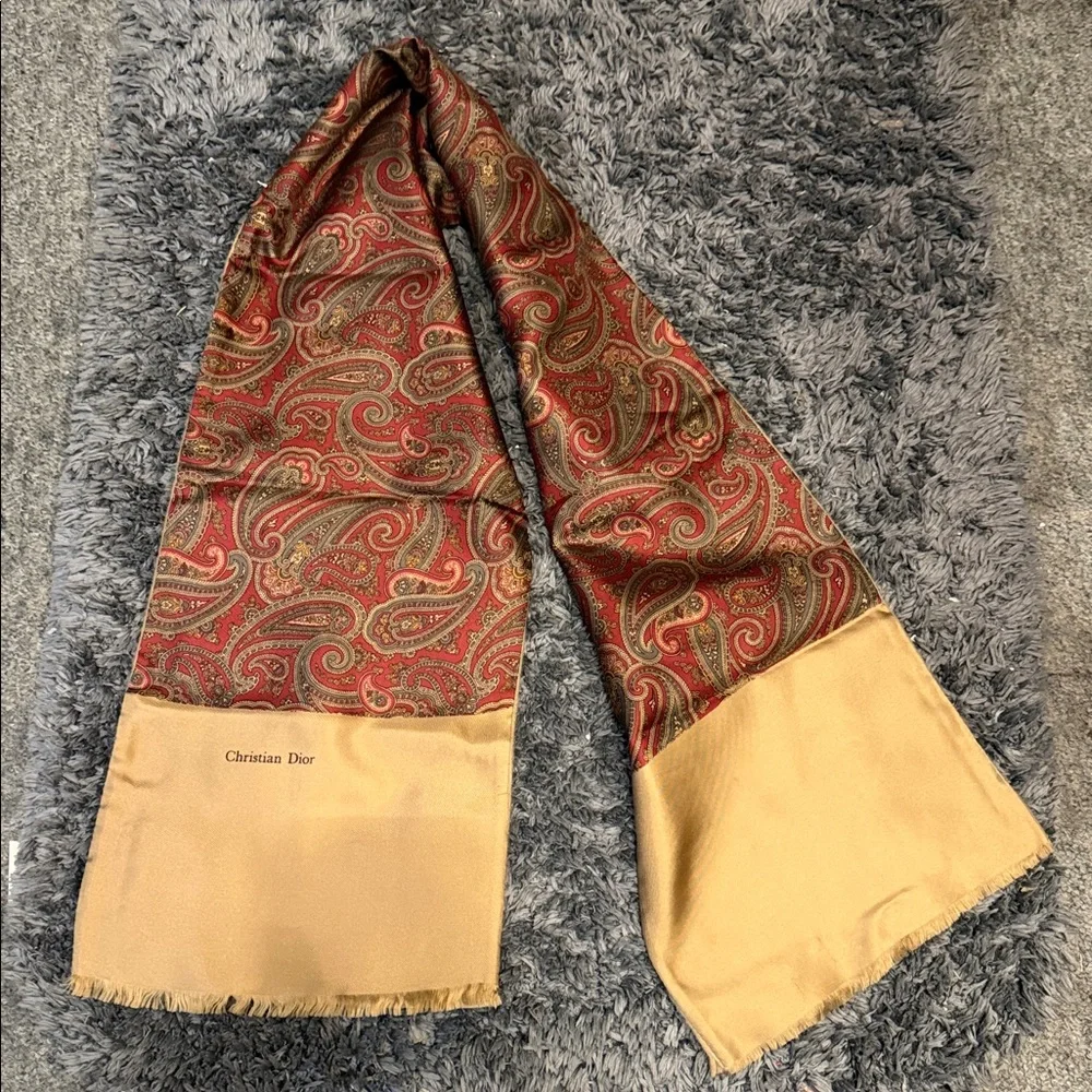 VTG* Christian Dior Scarf